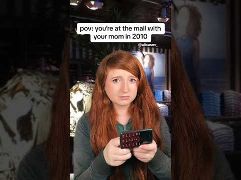 pov: you’re at the mall with your mom in 2010 #asmr #nostalgia