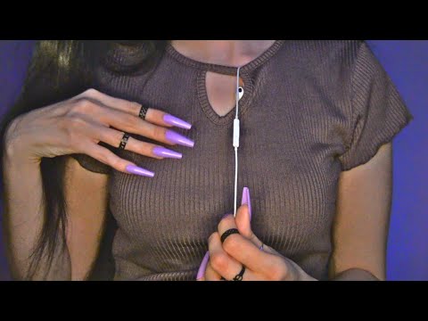 Shirt Scratching with Long Nails | ASMR Lofi |  NO TALKING