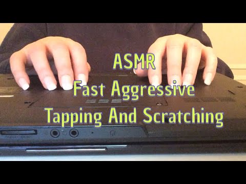 ASMR Fast Aggressive Tapping And Scratching(No Talking)