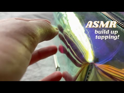 ASMR lofi build up tapping assortment (fast tapping, camera tapping, no talking)