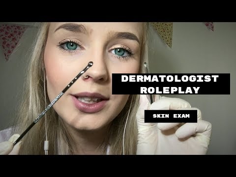 ASMR | Dermatologist Roleplay - Skin Exam & Extraction (Personal Attention, Latex Glove Sounds...)