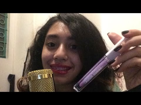 ASMR 100 Layers of Clear Lip Gloss | Mouth Sounds | Counting