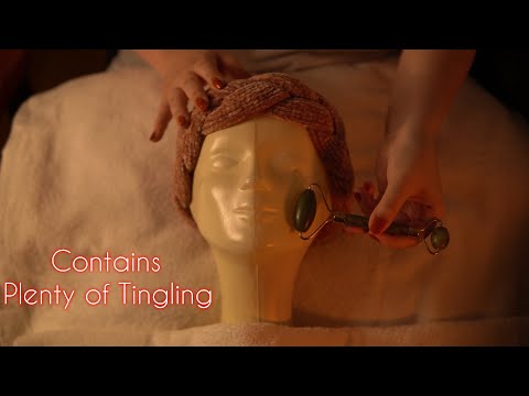 ASMR | Mannequin Facial Treatment and Gentle Massage