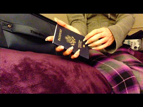 ASMR: What's in my Suitcase