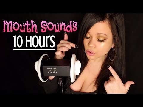 ASMR 10 HOURS ~Soft Mouth Sounds~ NO TALKING