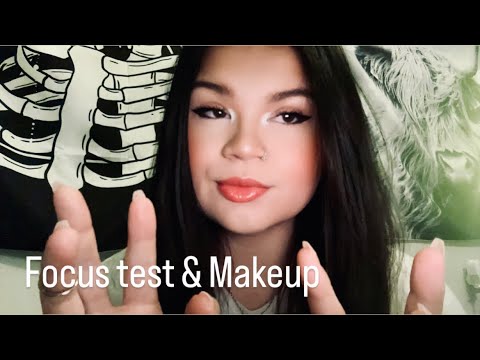ASMR | Focus Test | Makeup | Personal Attention | Hand Movements | Kailani ASMR