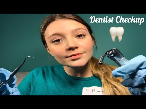 ASMR Dental Checkup and Cleaning 🦷 Dentist Role Play