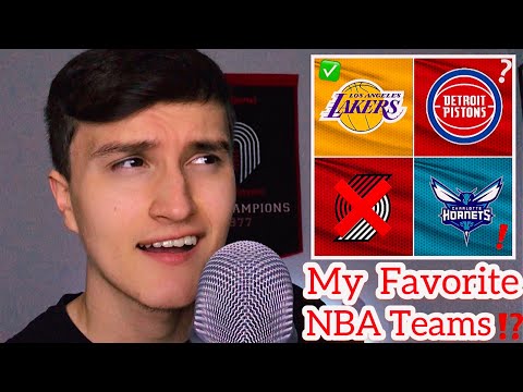 The NBA Teams I’m A Fan Of 🏀 ( ASMR )