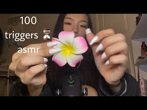 100 triggers in 100 seconds-asmr
