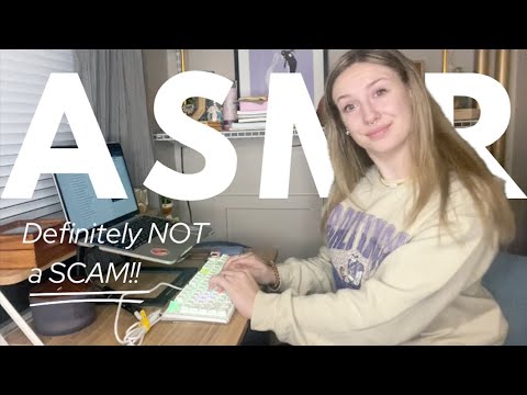 ASMR | Job Interview that is DEFINITELY NOT a SCAM!!