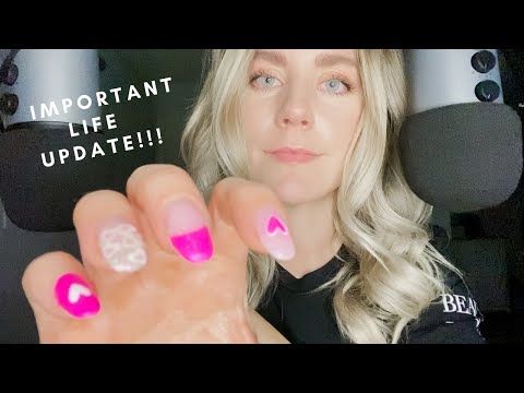 ASMR | Important Life Update and Subscriber Challenge 💕💕💕