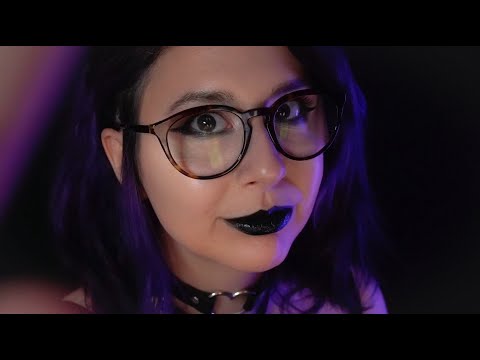 Your Goth Girlfriend Does ASMR on You | Lens Licking & Kissing