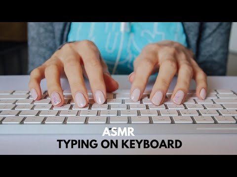 ASMR Typing on Keyboard