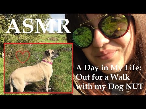 ASMR Out with my Dog, Walk in the Nature