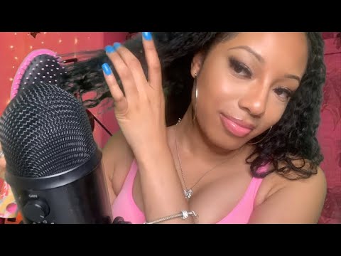 [ASMR] Random triggers For tingles and sleep. (Nail tapping,glasses tapping,gum chewing etc.)
