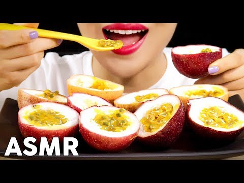 ASMR PASSION FRUITS 패션후르츠 먹방 Eating Sounds Mukbang | MINEE EATS