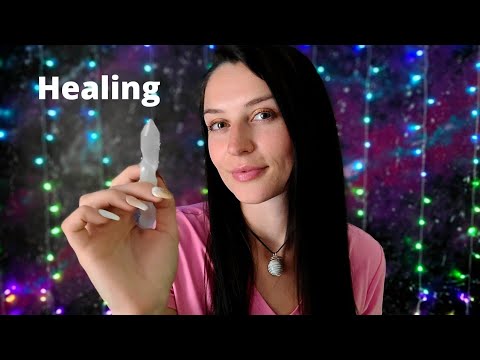 ASMR Negative Energy Healing ~ Gentle Clawing and Face Touching REIKI