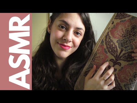 ASMR | Scratching On Burlap Bag (With Some Tracing!)