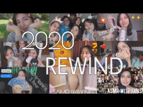 2020 ASMR Rewind COMPILATION (All my videos in 2020!)❤️🧡