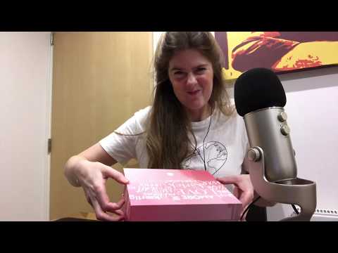 ASMR | February Glossy Box Unboxing | Tapping | Scratching | Crinkles | Whipering
