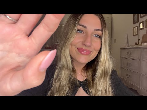 ASMR | Up-Close Screen Tapping, Inaudible Whispers, Mouth Sounds, & Nail Sounds 🌙🌙