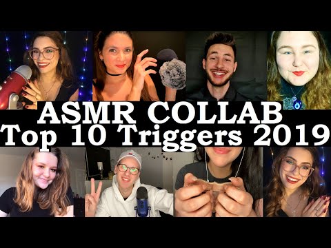 ASMR TOP TRIGGERS of 2019 Collab *HOUR Long ASMR* - #HAPPYNEWYEAR
