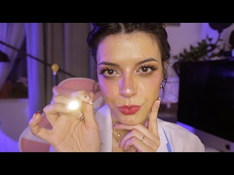 ASMR | OVERLY Repeated Instructions With Mundane Doctor Performing Boring Eye Exam