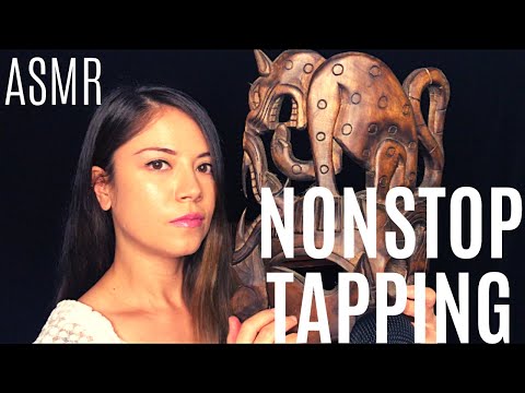 ASMR Tapping to Your Heart's Content ❤️ Wood + Glass + Ceramic + Plastic (NO TALKING)