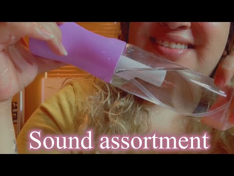 ASMR| Sound assortment| very tingly, relaxation sounds