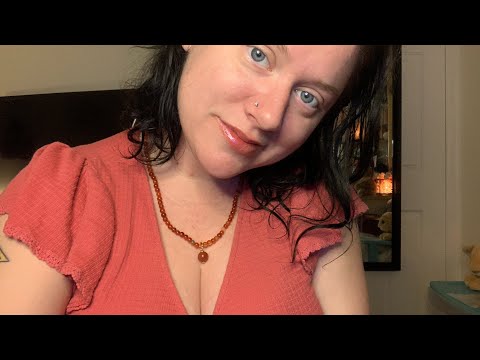ASMR 50 Positive Affirmations For Your Day With Hand Movements/ Face Touching