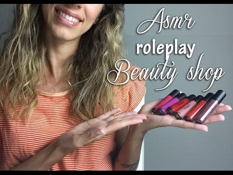 ASMR: Beauty shop ROLEPLAY