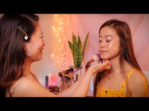 ASMR 💐  Relaxing Makeup Application Session Roleplay