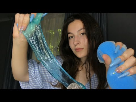 Asmr 60 blue 🫐 triggers in 60 seconds