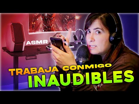 ASMR INAUDIBLE mientras TRABAJO en ORDENADOR Español | Zeiko ASMR