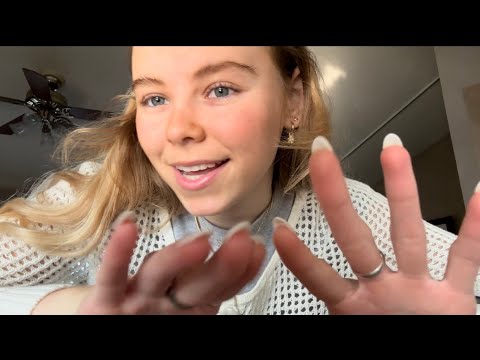 ASMR in my kitchen | making a drink, counter tapping, whispers