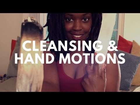 ASMR Energy Cleansing with Palo Santo & Power Hand Movements