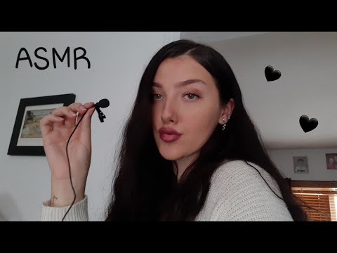 ASMR mouth sounds & face touching