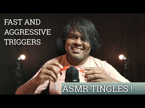 ASMR Fast And Aggressive Triggers