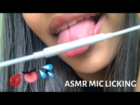ASMR Mic Licking / Nibbling 👅💋💦