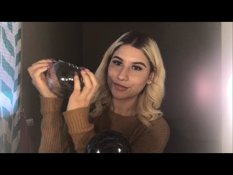 ASMR THE BEST  Glass sounds ,Tapping,long nails  - RELAXING