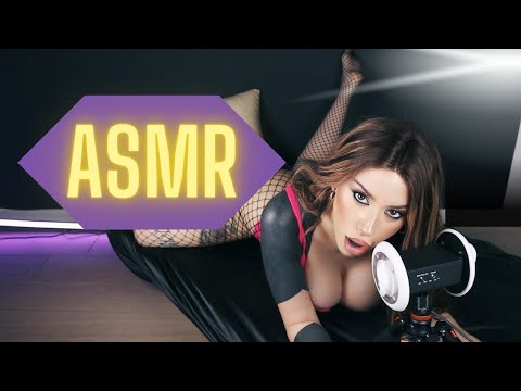 ASMR MOUTHSOUNDS - GUM CHEWING - SCRATCHING FISHNET