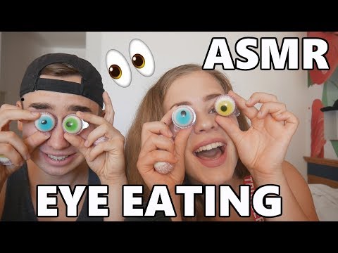 ASMR Edible Candy Eye Eating 👀 Eating Show, Mukbang 😋| ASMR Couple 💏