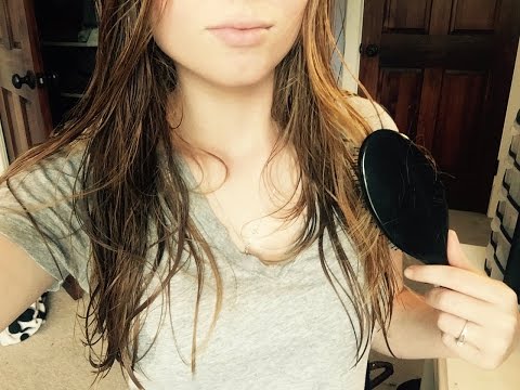 *ASMR*- Hair Brushing & Makeup (Soft Spoken)