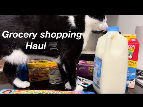 ASMR 💕 Grocery Shopping Haul (lots of tapping 😴)