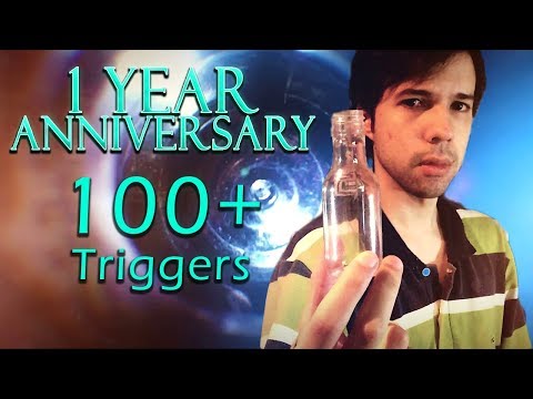ASMR All the Triggers / Best Sounds for Extreme Tingles ( 1Year Anniversary )