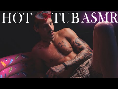 ASMR | My FIRST (& last) ASMR HOT TUB STREAM