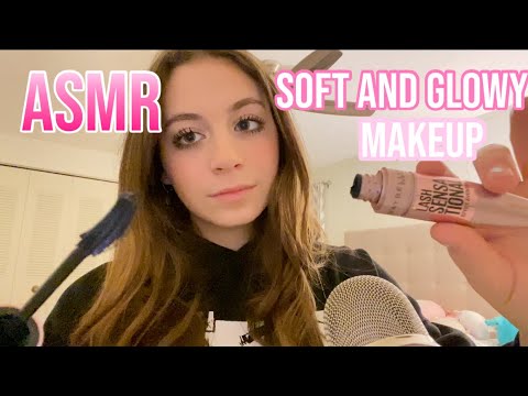 ASMR doing your soft and glowy makeup 🌸✨