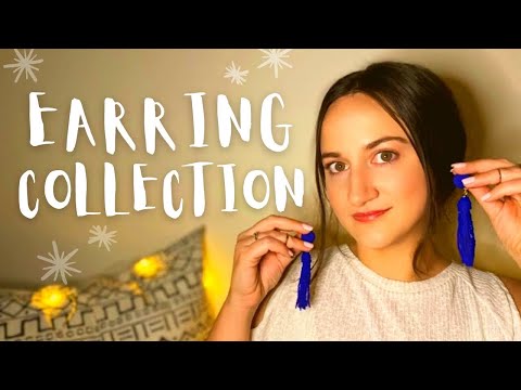 ASMR • My Earring Collection (Soft Whispering)