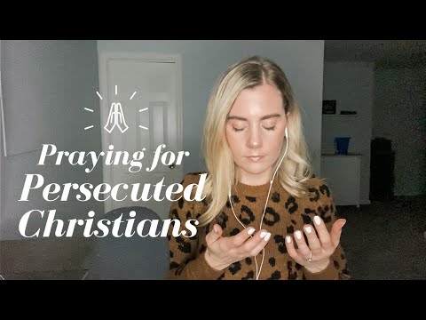 Prayers for Christian Persecution // Christian ASMR Prayer