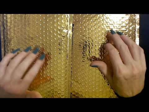 ASMR Request | Tapping On Bubble Mailers (No Talking)